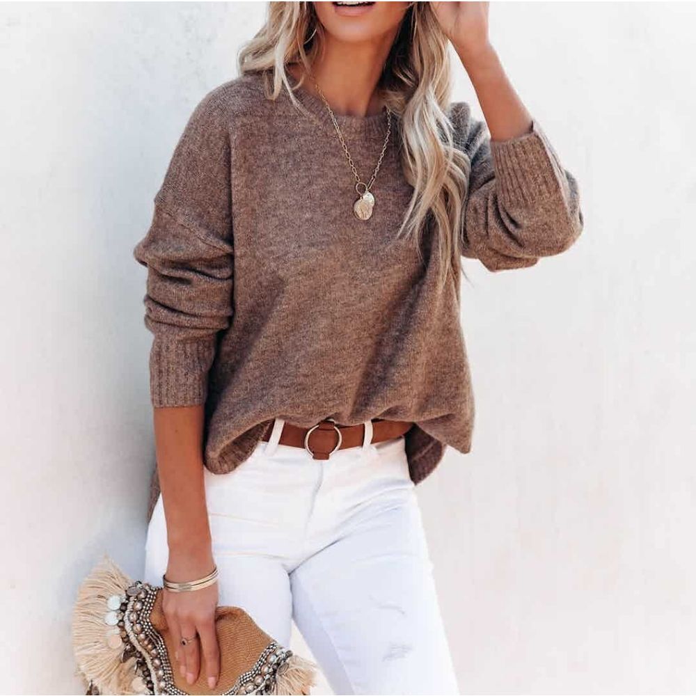 ISO WAIDE KNIT SOFT SWEATER